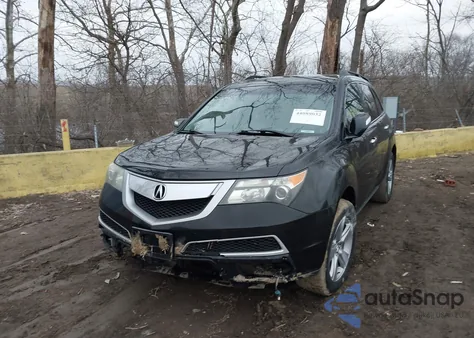 2010 Acura Mdx Technology Package из США, поврежденный, VIN 2HNYD2H6XAH510584